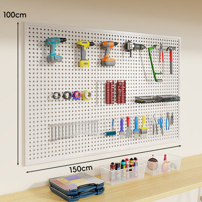 Schwerlast-Perforierte Stahl-Pinnwand-Panel Werkzeug-Organizer