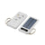 Tragbare Solar-Powerbank mit integriertem Multifunktionsladekabel und digitaler Anzeige Brehn