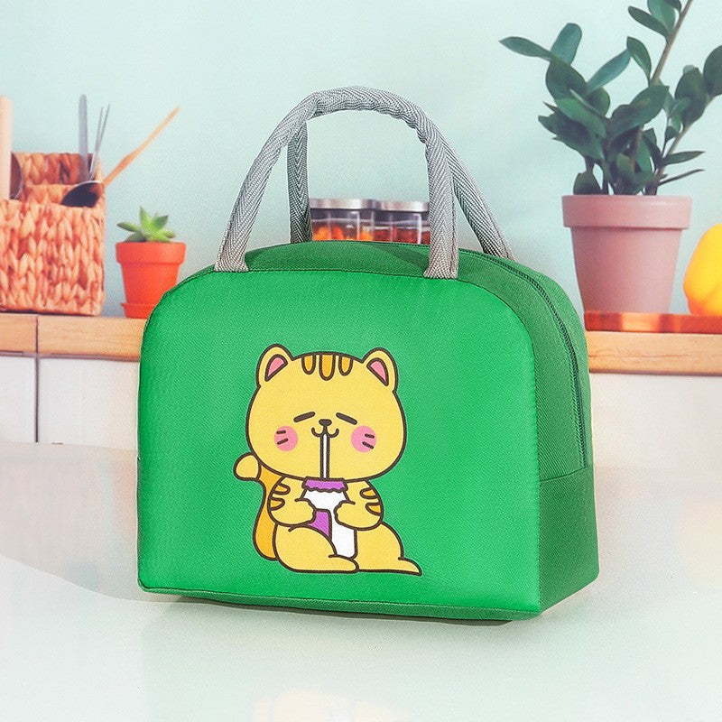 Stilvolle isolierte Lunch-Tasche