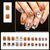 Kunstnagelset mit festlichen Halloween-Motiven Brehn