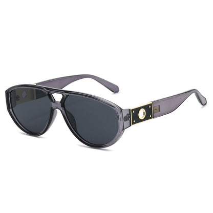 Vintage-inspirierte geometrische Sonnenbrille Brehn