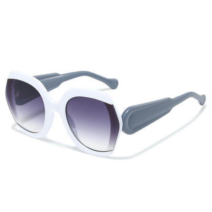 Modebewusste Übergroße Sonnenbrille Brehn