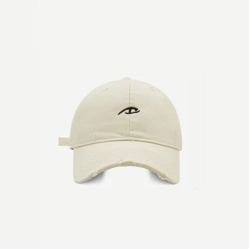 Damen Distressed Casual Baseball Cap Brehn