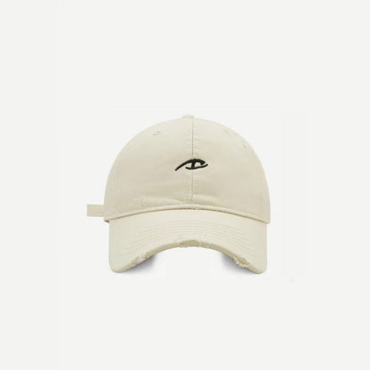 Damen Distressed Casual Baseball Cap Brehn