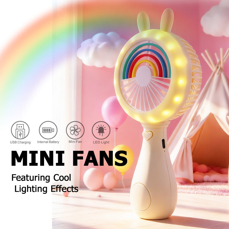 Unisex Tragbarer Mini-Ventilator im niedlichen Hasendesign Brehn