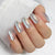 Iridescent Glossy Press-On Nail Set Brehn