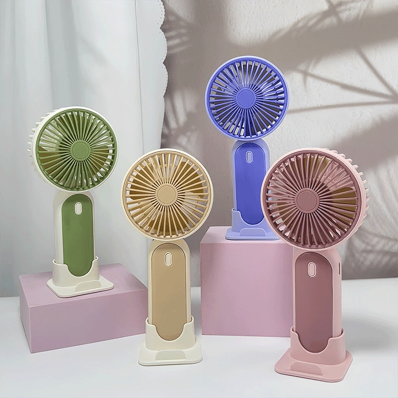 Damen Tragbarer Handventilator mit flexibler Neigungsfunktion und USB-Ladegerät Brehn