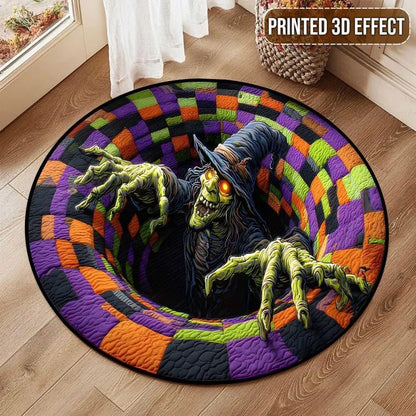 Halloween-Themen 3D-Optische Illusions-Teppich
