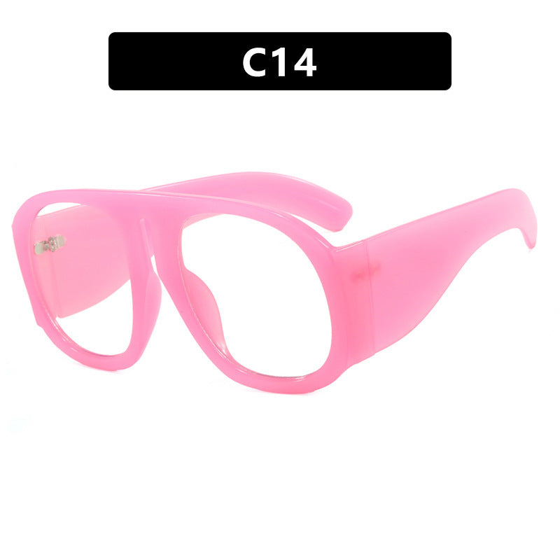 Damen trendige oversized Sonnenbrille mit modischem Farbverlauf Brehn