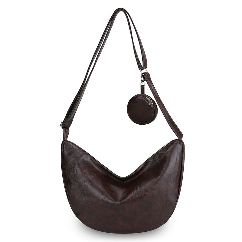 Stylische Vintage Schultertasche Brehn