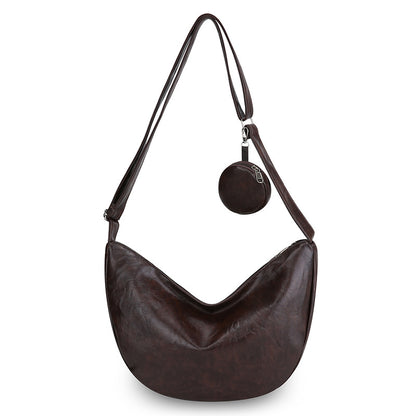Stylische Vintage Schultertasche Brehn