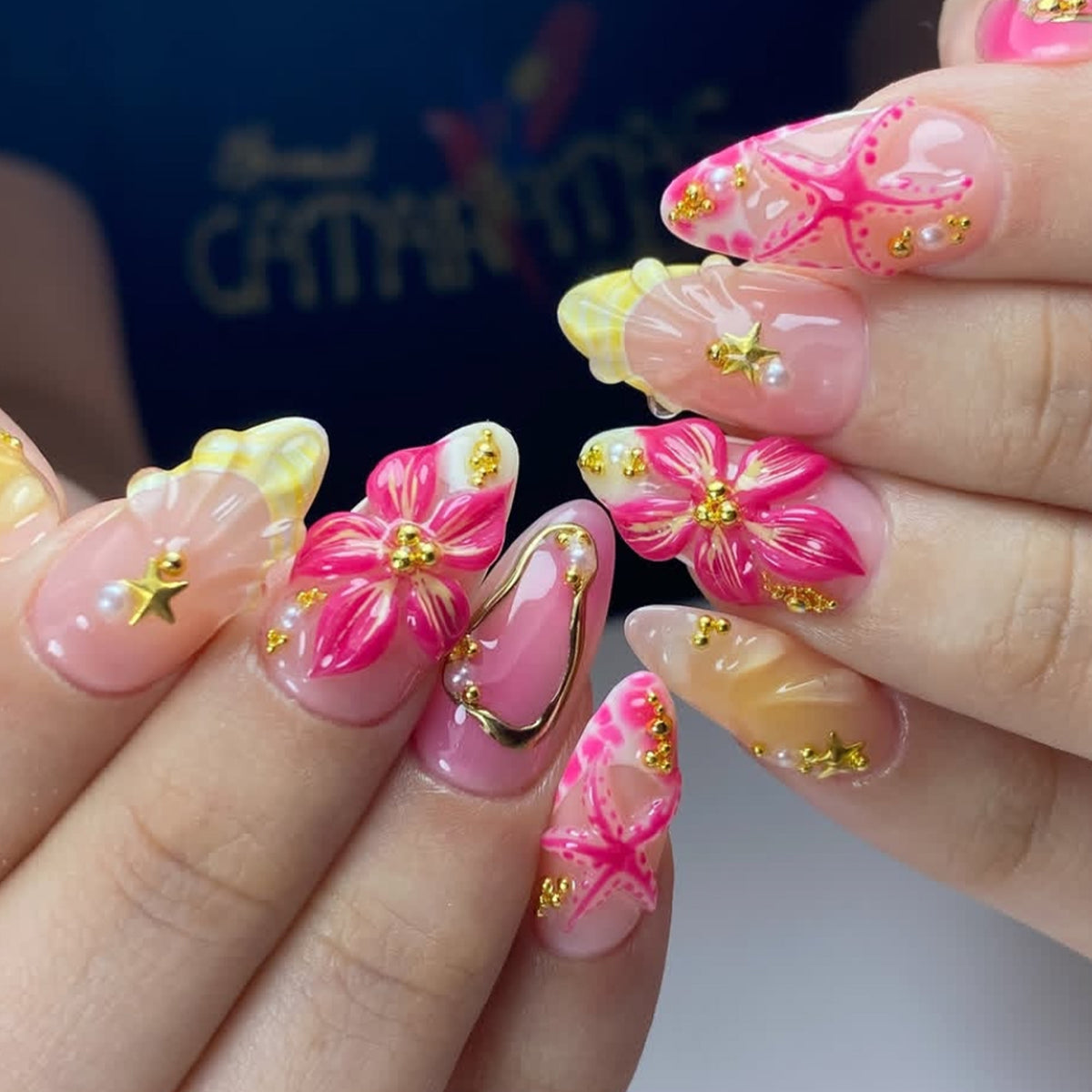 Dekorative Nagelkunst Brehn