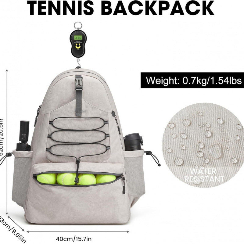 Sportlicher Tennis-Rucksack mit Schuhfach Brehn