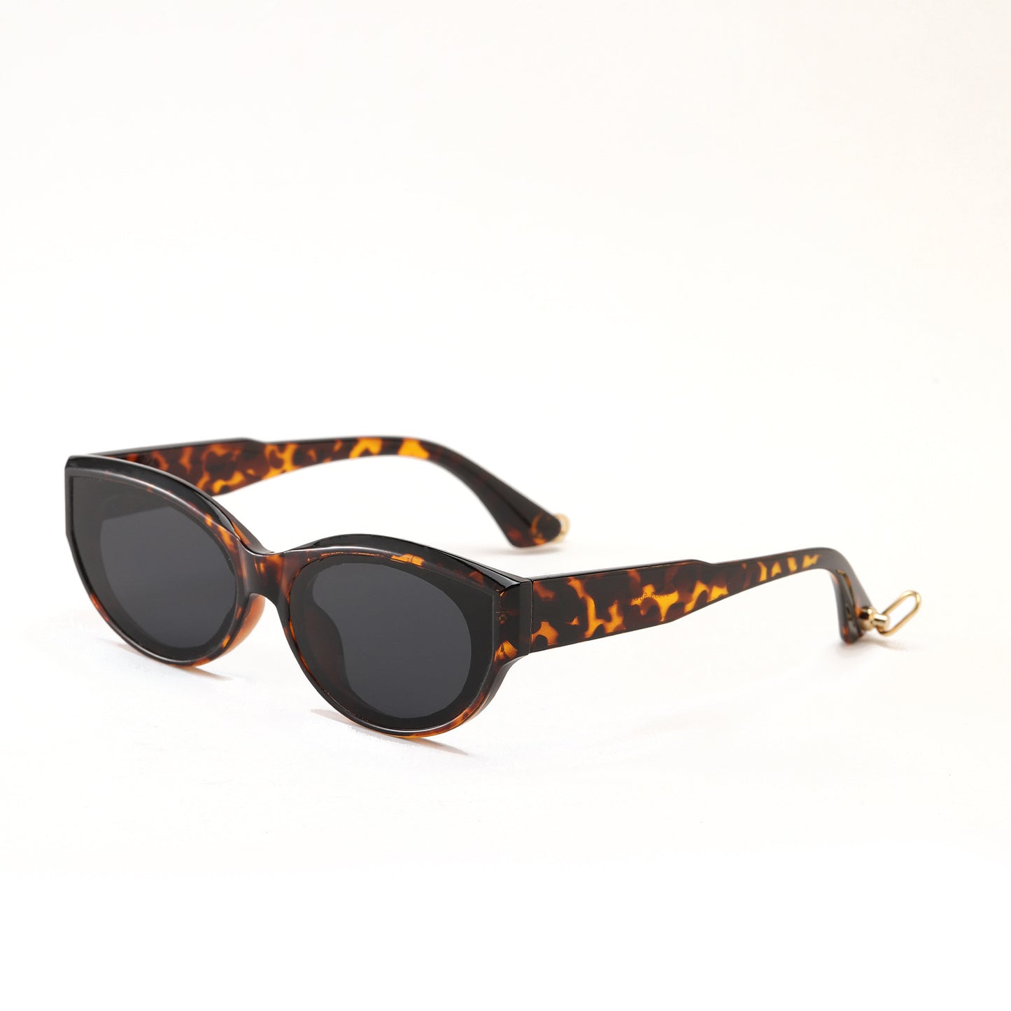 Damen modische Sonnenbrille mit transparentem Rahmen und UV-Schutz Brehn
