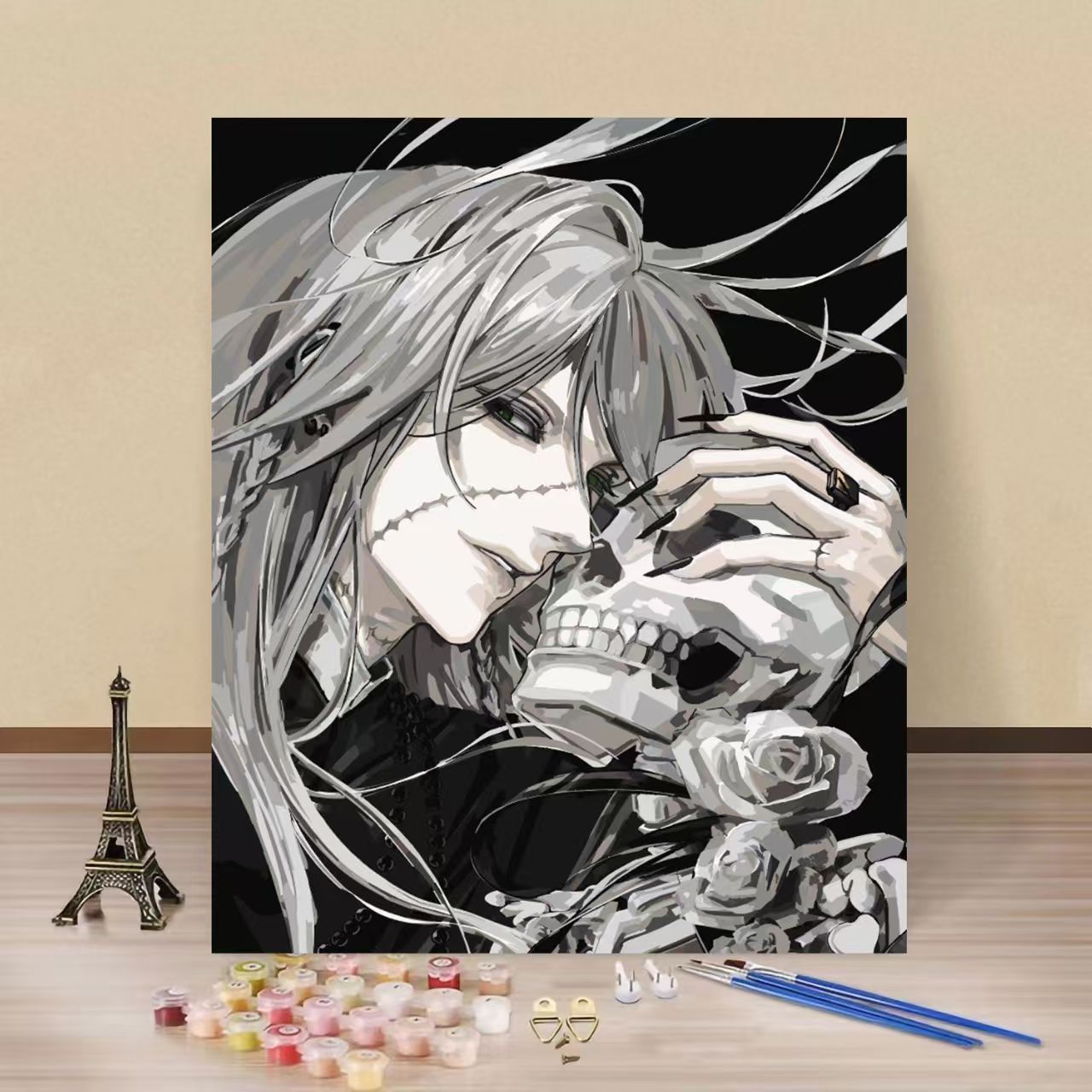 Gothic-inspirierter Malen-nach-Zahlen-Satz Brehn