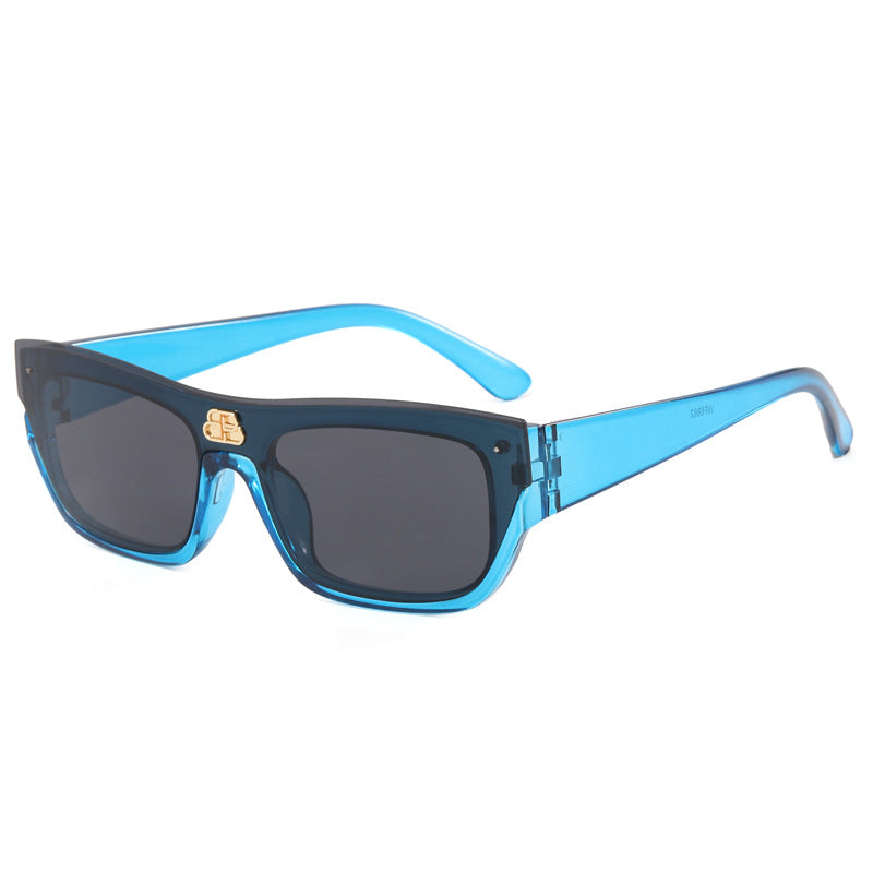 Damen modische oversized Sonnenbrille mit markantem Design Brehn