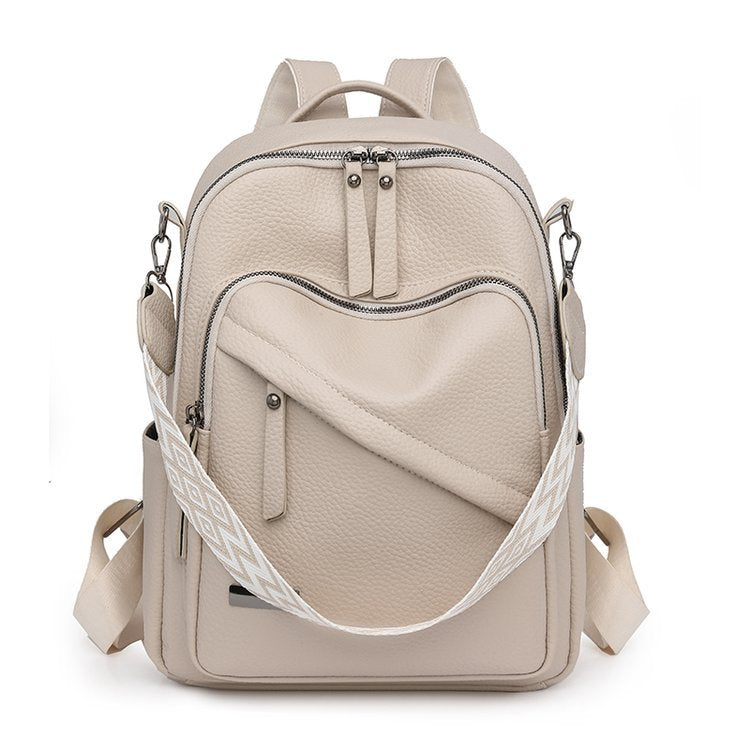 Stylischer Leder-Rucksack Brehn