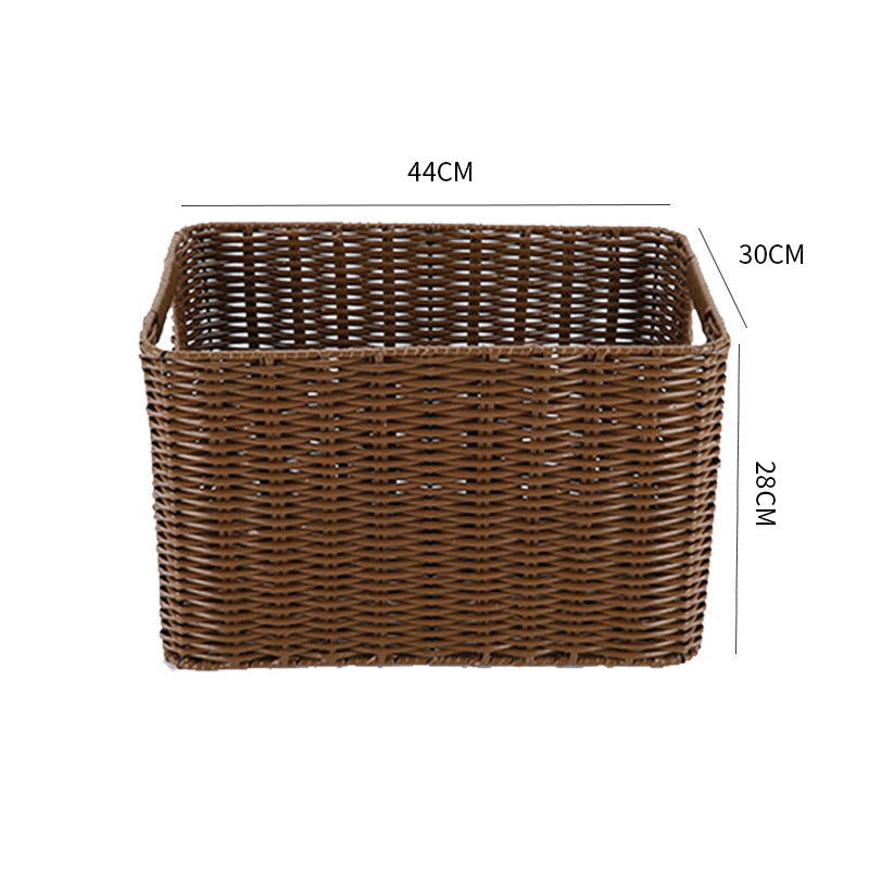 Aufbewahrungskorb aus natürlichem Rattan