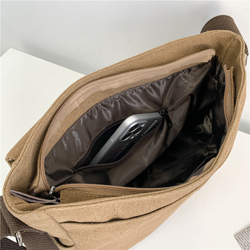 Multifunktionale Messenger-Tasche mit Verstellbarem Schultergurt Brehn