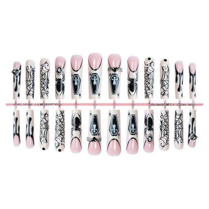 Gothic Style Press-On Nails Set Brehn