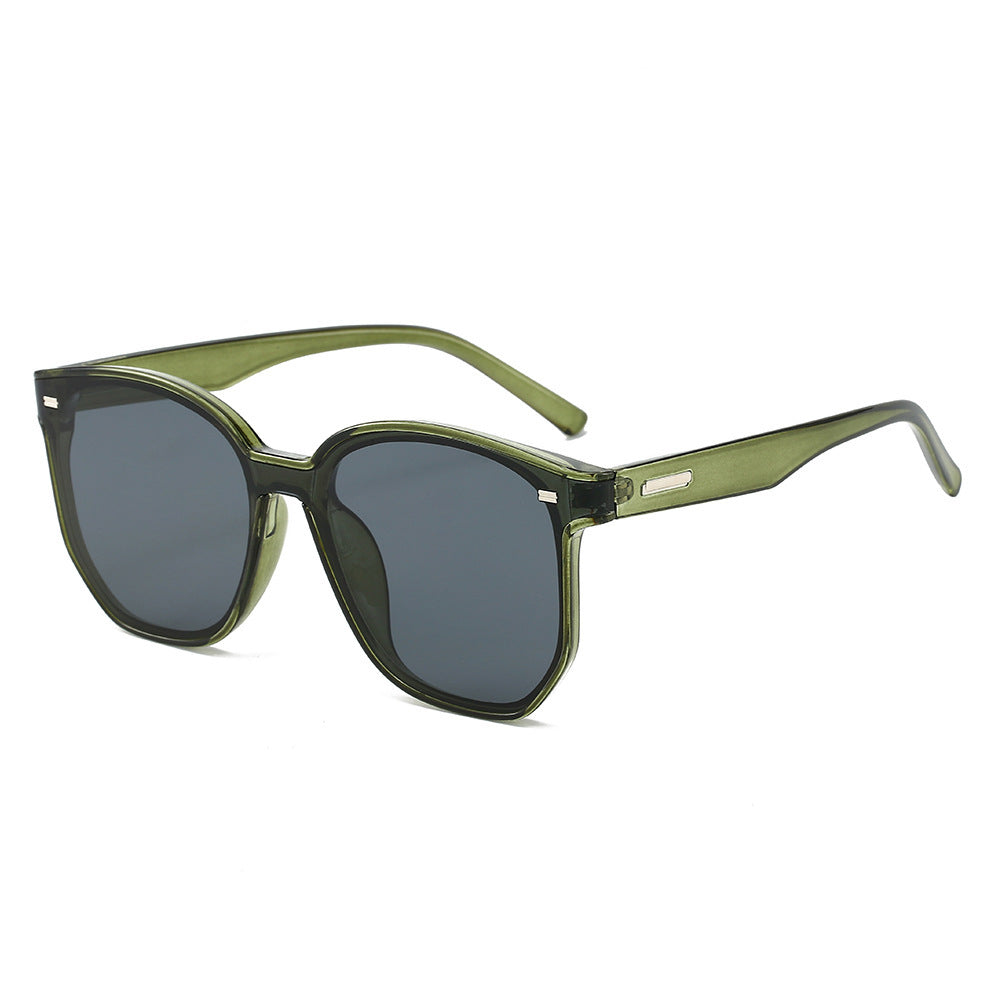 Geometrischer Rahmen Oversized Sonnenbrille Brehn
