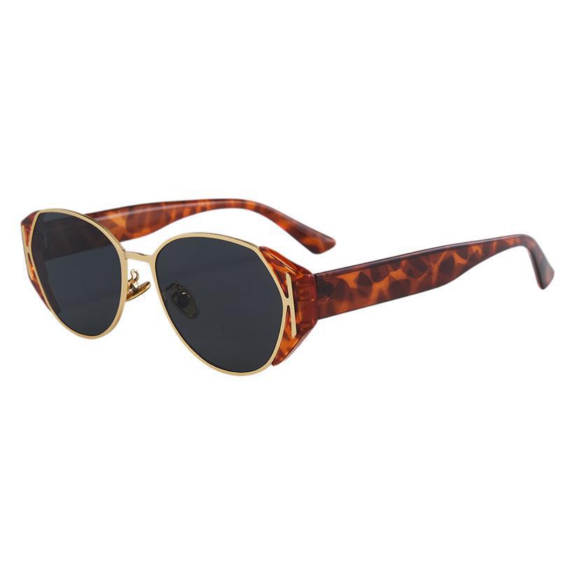 Modische Schildkröten-Sonnenbrille Brehn
