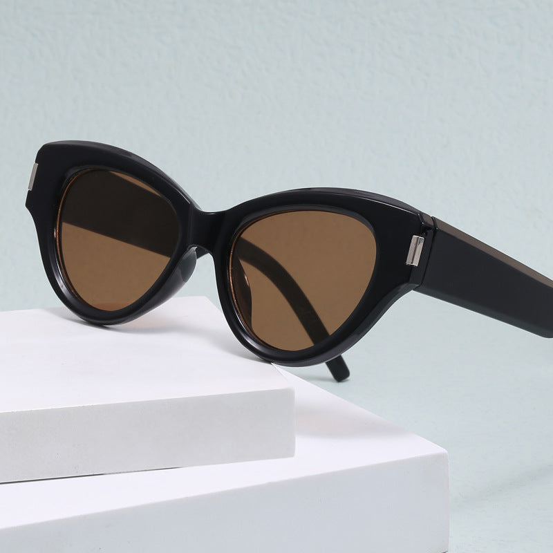 Damen Cat-Eye Sonnenbrille mit modernem, auffälligem Design Brehn