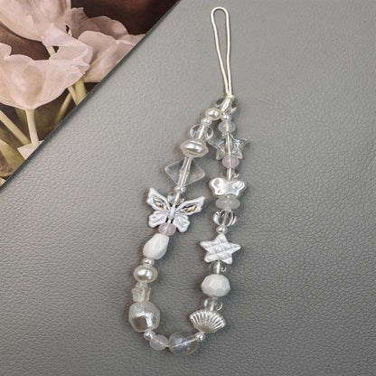 Künstlerische Perlen Charm Brillenband Brehn