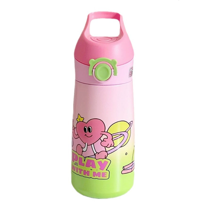 Damen Kinder Trinkflasche mit kinderfreundlichem Design Brehn