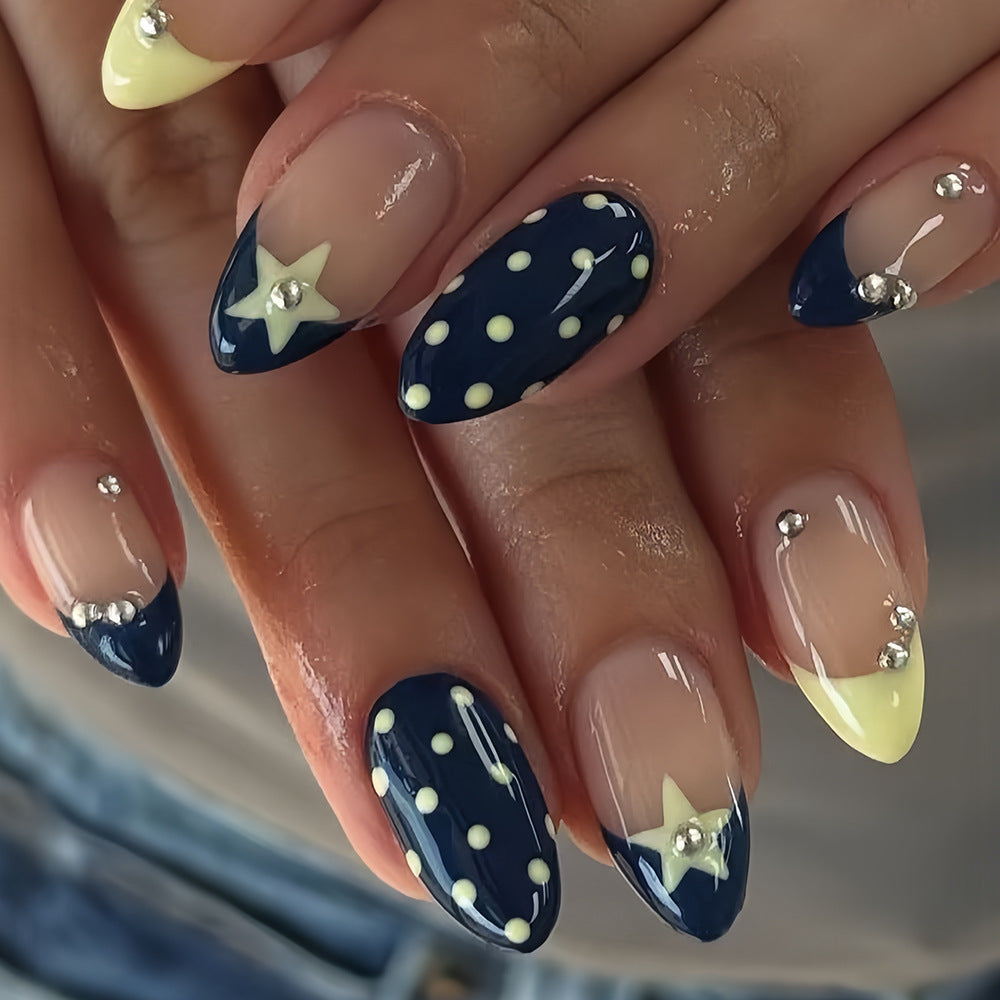 Künstlerisches Press-On Nagelkunstset Brehn