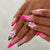 Florale und Leopardenmuster Press-On Nagelset Brehn