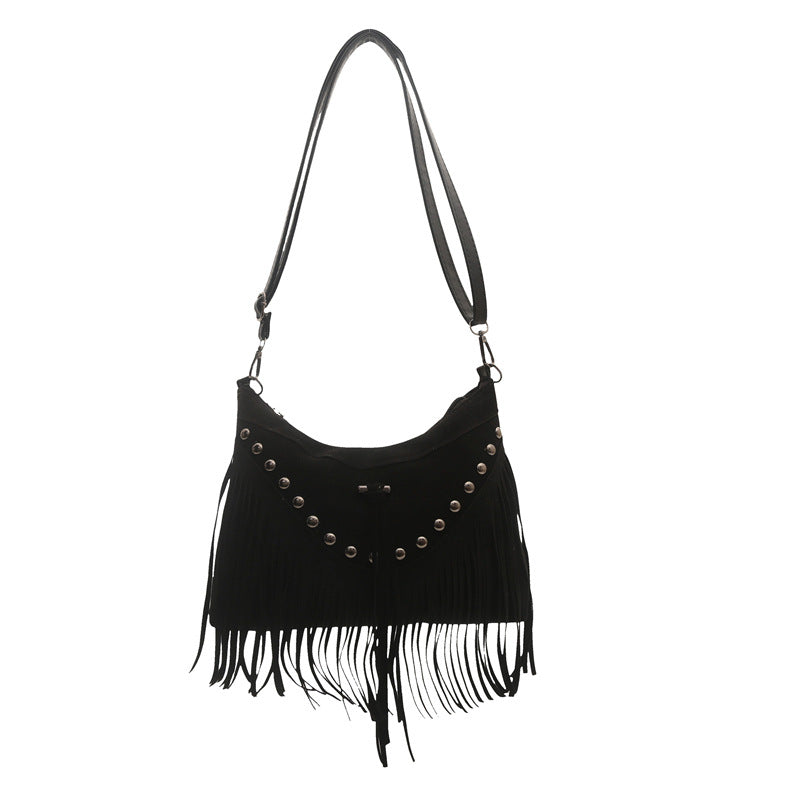 Bohemian Fransen Schultertasche