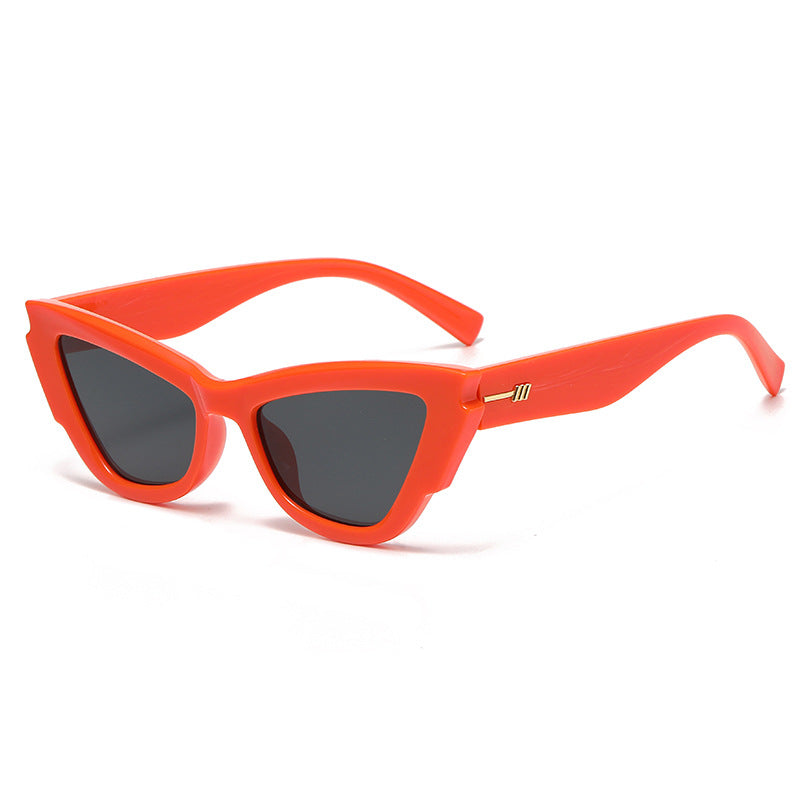 Damen modische Sonnenbrille im extravaganten Schildpatt-Design Brehn