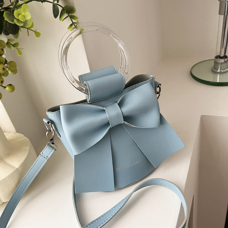 Elegante Handtasche mit Schleifendetail