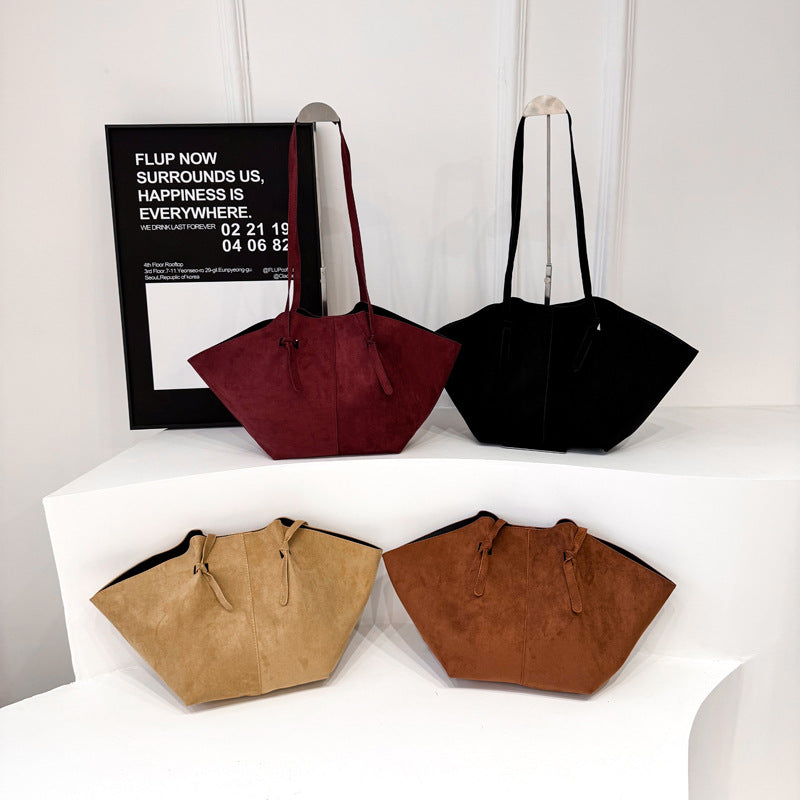 Wildleder Übergroße Tote Tasche Brehn