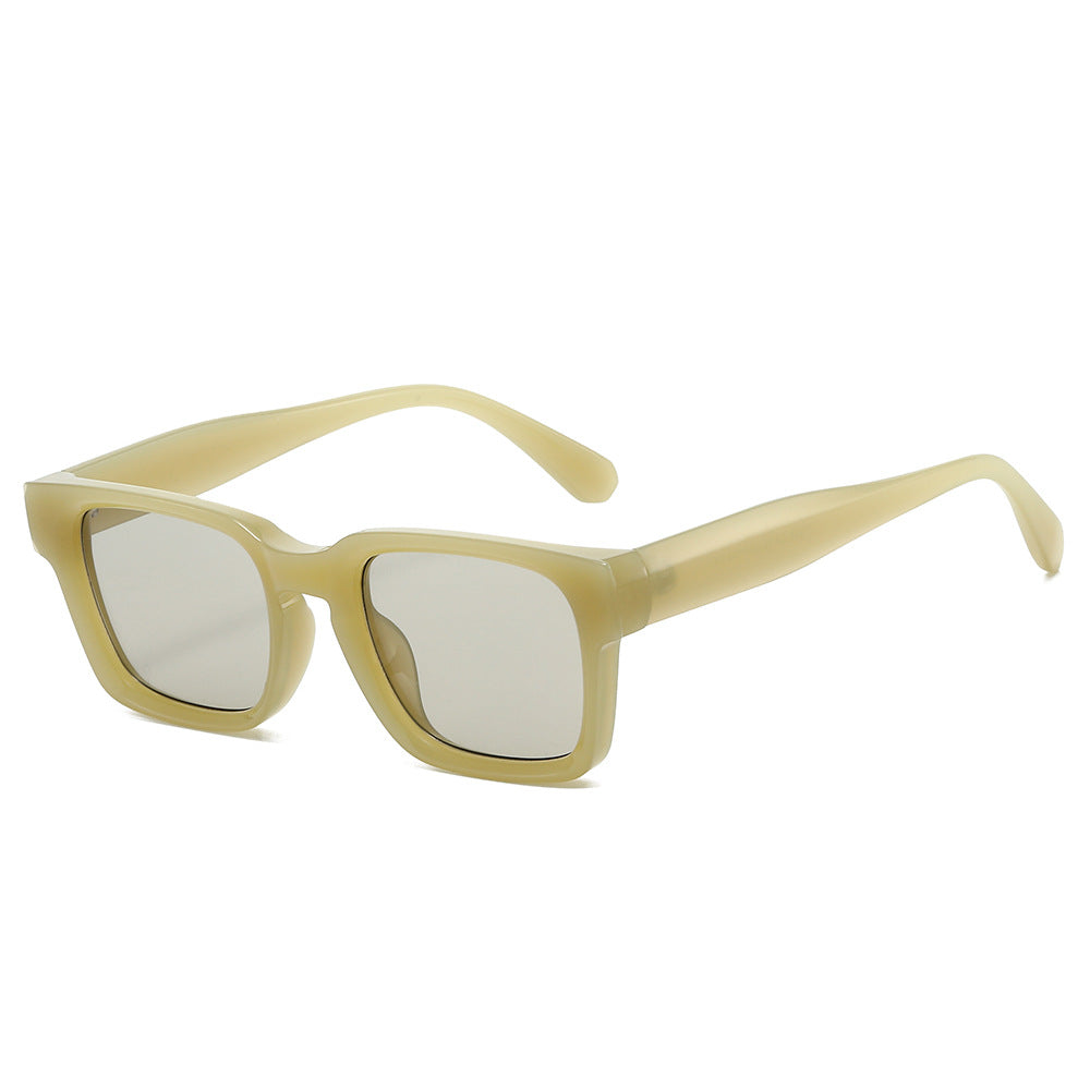 Modernes Quadratrahmen-Sonnenbrille Brehn