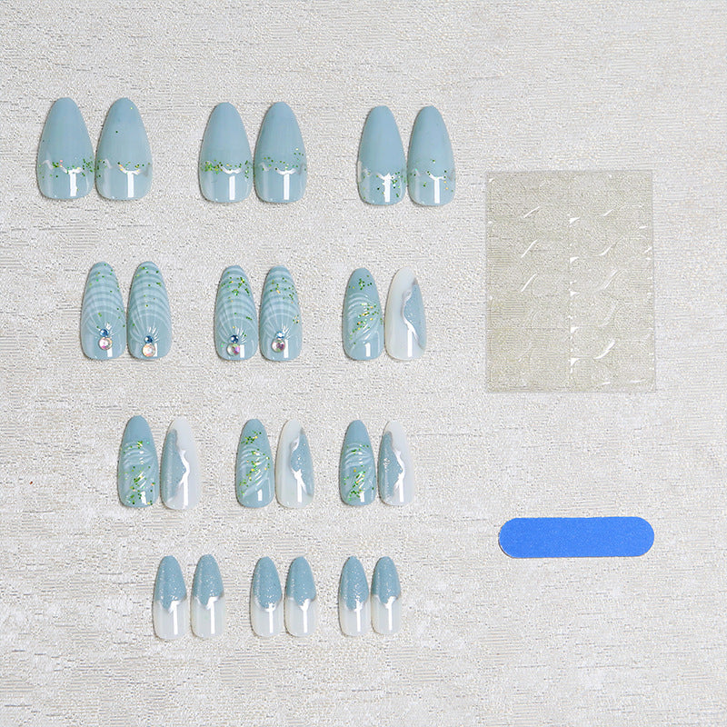 Luxus 3D Nagelspitzen-Set Brehn