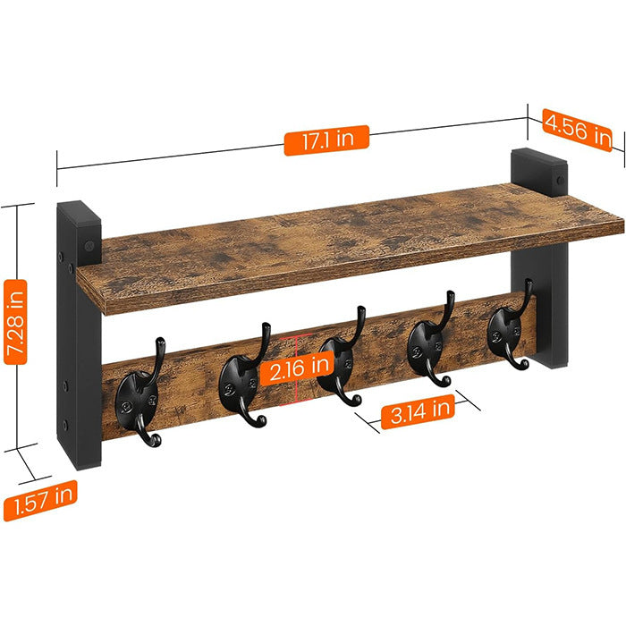 Wandgarderobe mit Ablage Brehn