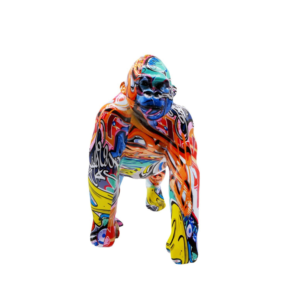 Kunstvolle Gorillaskulptur Brehn