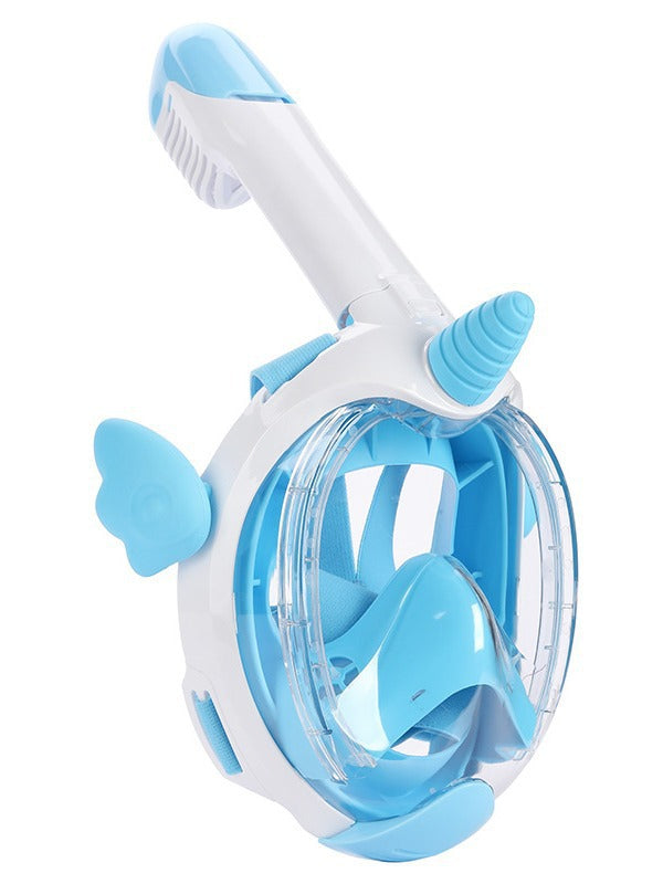 Tauchermaske mit Gebogenem Sichtfeld und Flexiblem Silikonrahmen Brehn