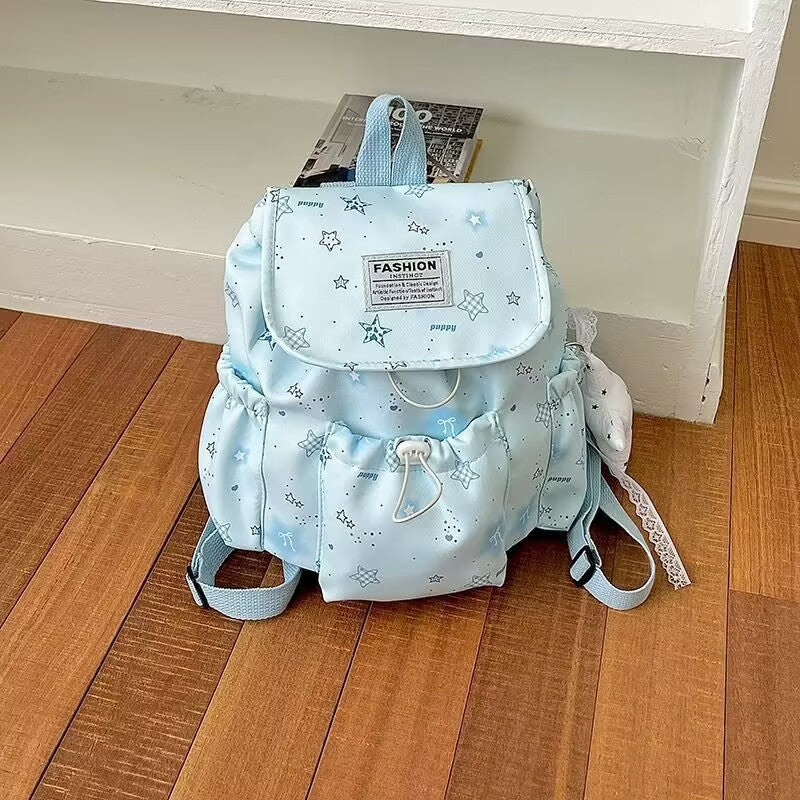 Stylische Stern-gedruckte Rucksack