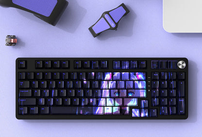 Drahtlose anpassbare mechanische Tastatur Brehn