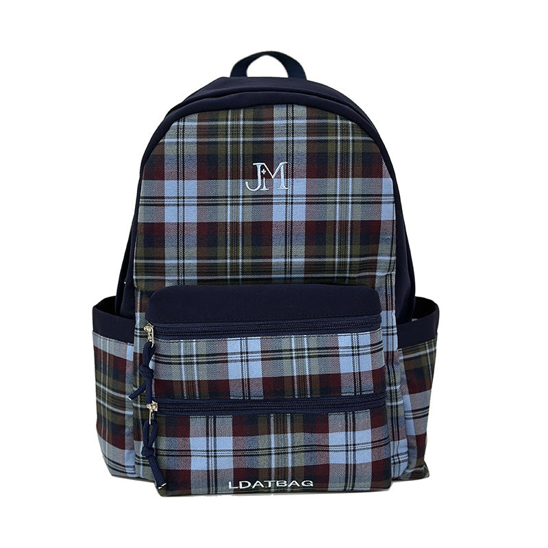 Gepunktetes Muster Leichter Schulrucksack Brehn