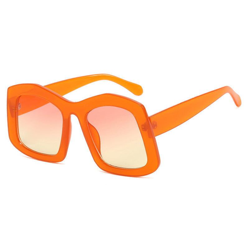 Damen große Sonnenbrille mit modischem Design und UV-Schutz Brehn