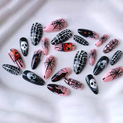 Spooky Halloween Themen Nagelkunst Brehn