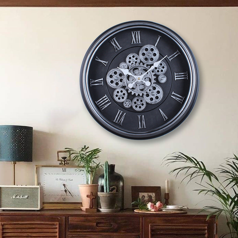 Wanduhr Aus Modernem Mechanischem Design Brehn