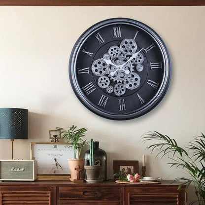 Wanduhr Aus Modernem Mechanischem Design Brehn