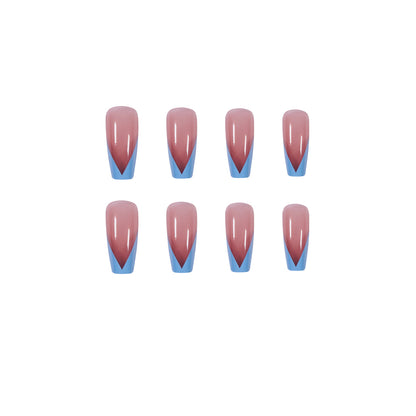 Kunstvolle Stiletto-Nägel mit Ombre-Design Brehn