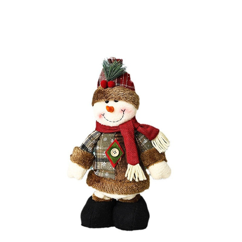 Niedliche Weihnachtsdekorationsfigur im Rentier-Look Brehn