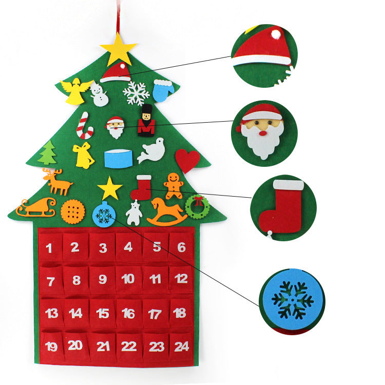 Adventskalender Wandbehang Brehn